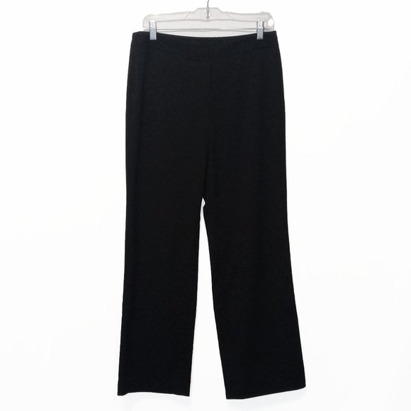 Jones New York Black Stretch Trousers Size 8P - Picture 1 of 5